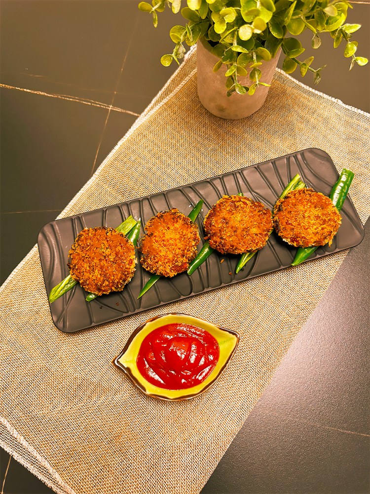 Crispy Breaded Vegetables Cutlets - Curry Loves