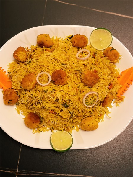 Easy Fish Kofta Biryani Recipe - Curry Loves