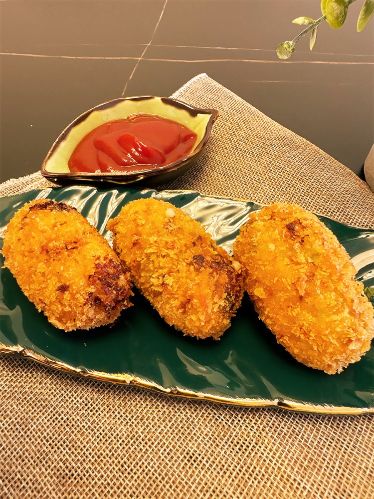 Cheese Cutlets Recipe - Curry Loves